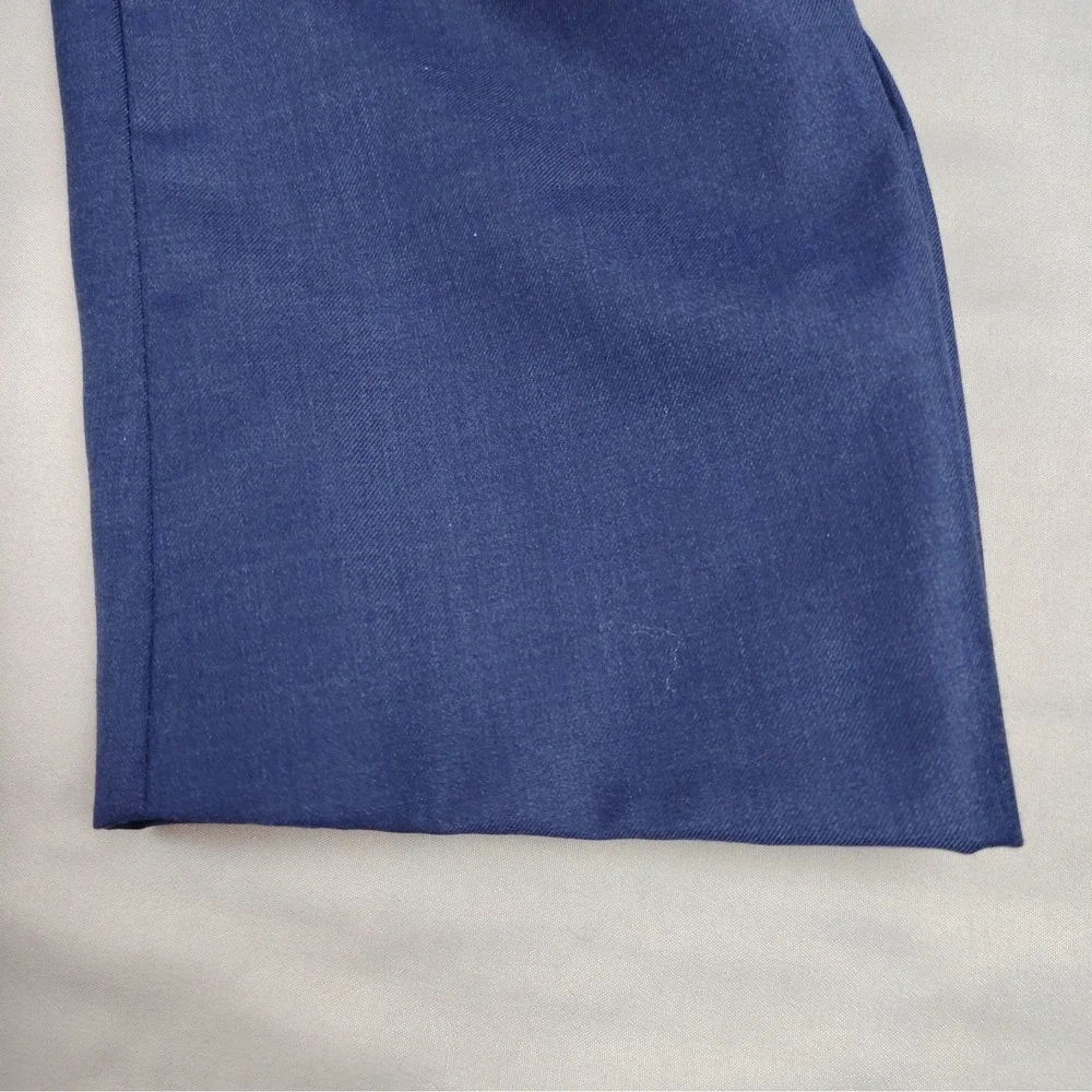 Daniel Cremieux Signature Loro Piana Super 170s Wool Silk 40R Blazer Italy Blue